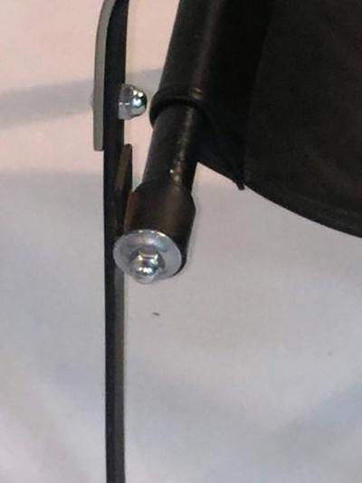 Salvatore Bevelacqua Art Deco Pair of Sling Chairs designed by Salvatore Bevelacqua