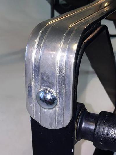 Salvatore Bevelacqua Art Deco Pair of Sling Chairs designed by Salvatore Bevelacqua