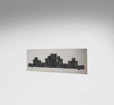 Salvino Marsura Large Wall Sculpture in Forged Iron by Salvino Marsura