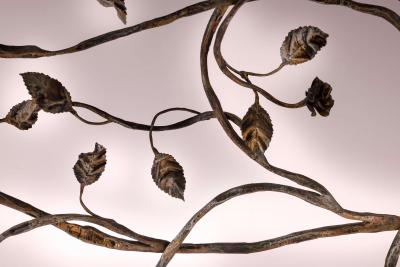 Salvino Marsura Salvino Marsura wrought iron double bed Italy 1960s