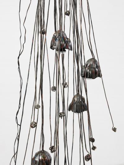 Salvino Marsura Wrought Iron Sculptural Floor Lamp