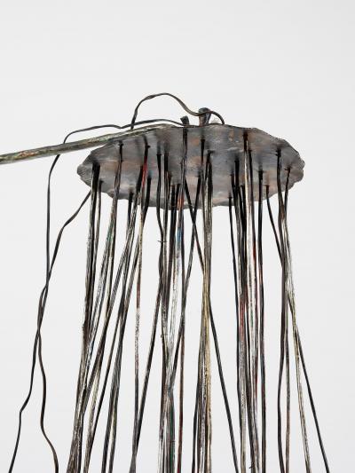 Salvino Marsura Wrought Iron Sculptural Floor Lamp