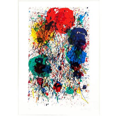 Sam Francis Sam Francis Signed and Numbered Lithograph SF 229 Lembark L262 1983