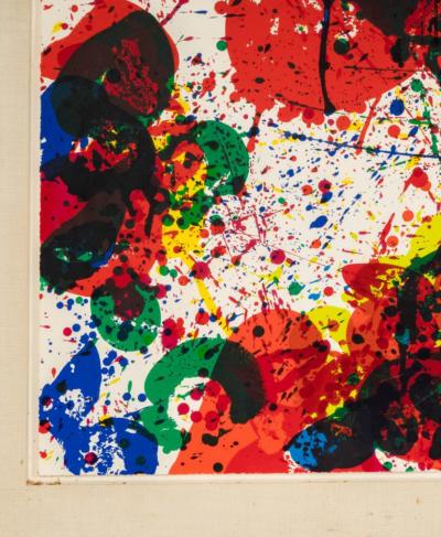 Sam Francis Sam Francis Ting Lembark S8 Screenprint in Colors Signed
