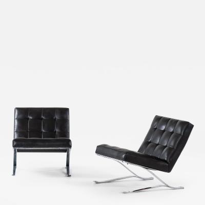 Sam Larsson Easy Chairs Produced by Dux