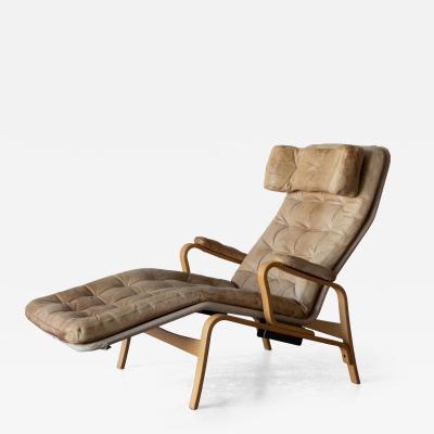 Sam Larsson Fenix Leather Chaise by Sam Larsson for Dux