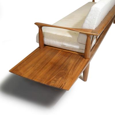 Sam Maloof 1960s California Studio Walnut Sofa Bench