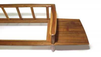 Sam Maloof 1960s California Studio Walnut Sofa Bench