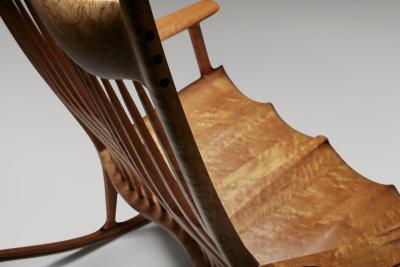 Sam Maloof Double Rocking Chair by Sam Maloof