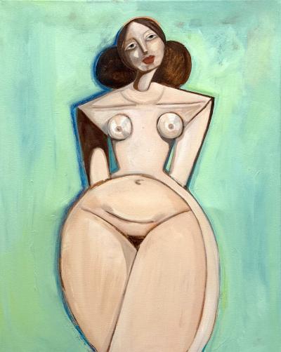 Samantha Millington Abstract Shape of Woman