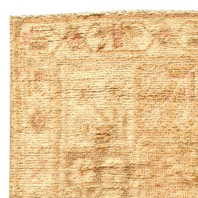 Samarkand Vintage Beige Handmade Wool Rug