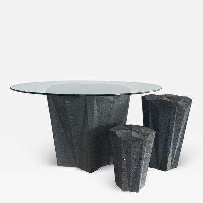 Sami Hayek Volcanic Stone Table Bases