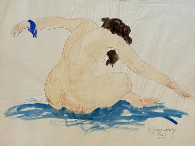 Samuel Granovsky Female Nude 