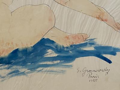 Samuel Granovsky Female Nude 