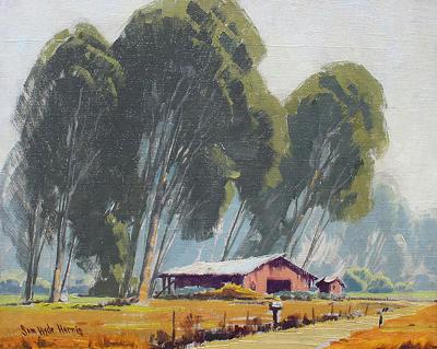 Samuel Hyde Harris Landscape with Barn
