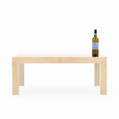 Samuel Marx Large pair of parchment coffee or end tables in the manner of Samuel Marx 