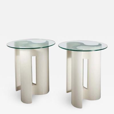 Samuel Marx Magnificent Pair of Pinwheel Tables