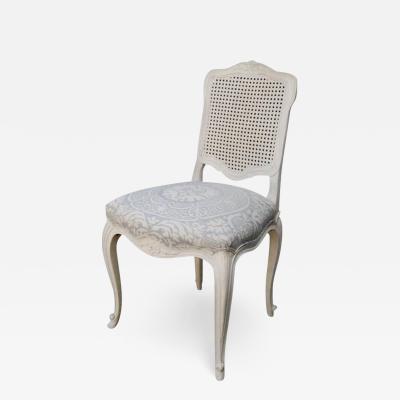 Samuel Marx Occasional Chair with Fortuny Fabric Seat