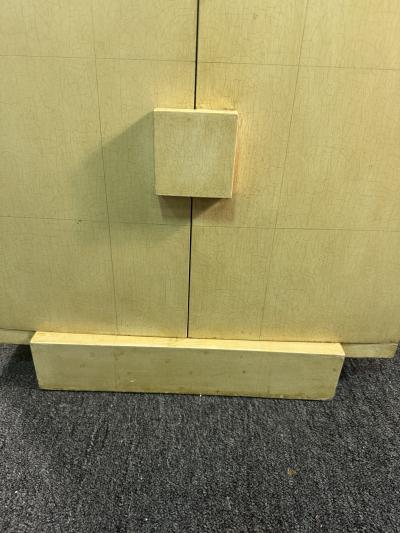 Samuel Marx RARE AND IMPORTANT SAMUEL MARX LACQUERED CABINET