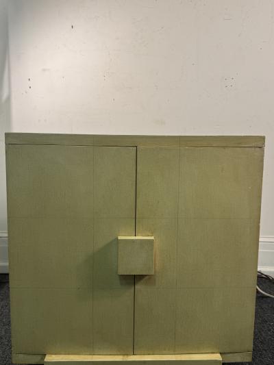 Samuel Marx RARE AND IMPORTANT SAMUEL MARX LACQUERED CABINET