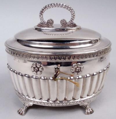 Samuel Pettersson Antique Swedish Gustavian Neoclassical Silver Coffee Set