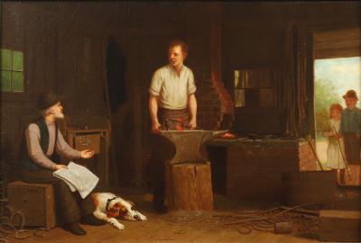 Samuel S Carr The Blacksmith Shop