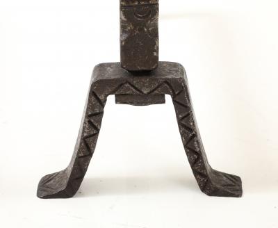 Samuel Yellin Early Andirons