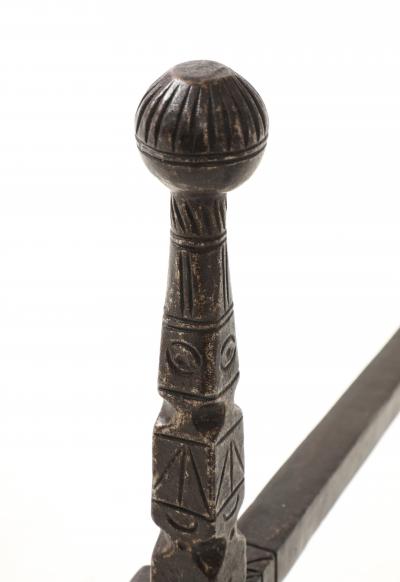 Samuel Yellin Early Andirons