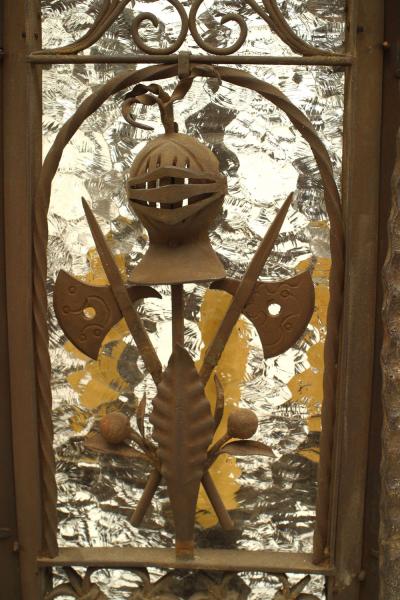 Samuel Yellin Italian Renaissance Wrought Iron Hanging Lantern