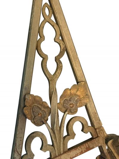 Samuel Yellin SUPERB BRONZE IRON BANK TABLE BY SAMUEL YELLIN FOR NYC FEDERAL RESERVE BANK