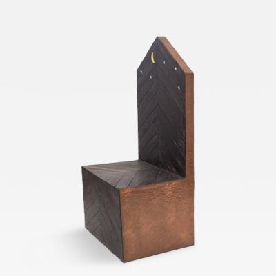 Sandro Lorenzini One of a Kind Throne Chair by Lorenzini