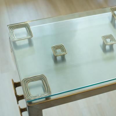 Sandro Petti 1970S ITALIAN DESIGN CONSOLE BY SANDRO PETTI SET OF 2