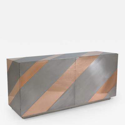 Sandro Petti Geometric metal cabinet