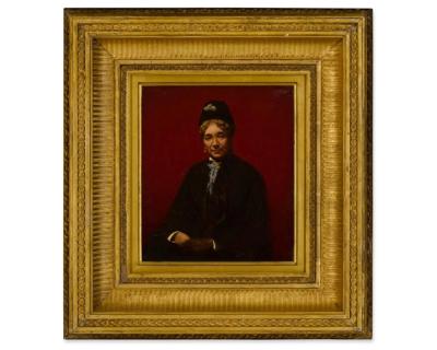 Sanford Robinson Gifford Sanford Robinson Gifford American 1823 1880 A Rare Portrait Of Mrs Sanford