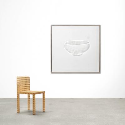 Sang Min Lee Korean Etched Glass Sculpture by Sang Min Lee