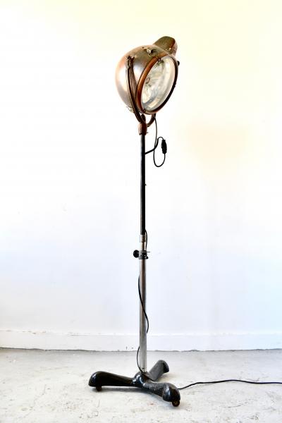 Sang Pil Bae 1920s General Electric searchlight floor lamp