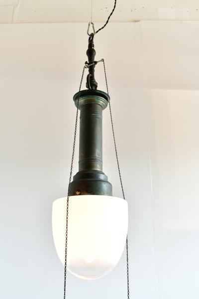 Sang Pil Bae 19th Century Wenham gas pendant