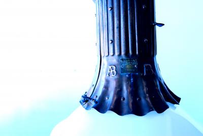 Sang Pil Bae Adams Bagnall schoolhouse shade pendant