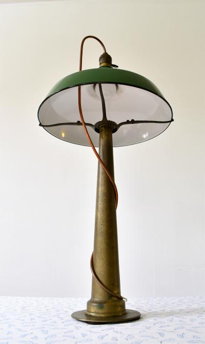 Sang Pil Bae Copper vine table lamp
