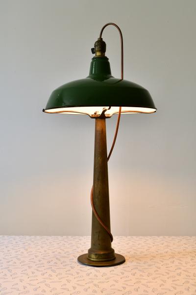 Sang Pil Bae Copper vine table lamp