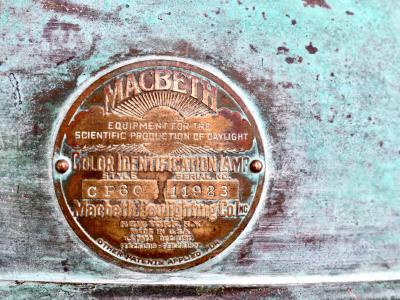 Sang Pil Bae Macbeth pendant verdigris