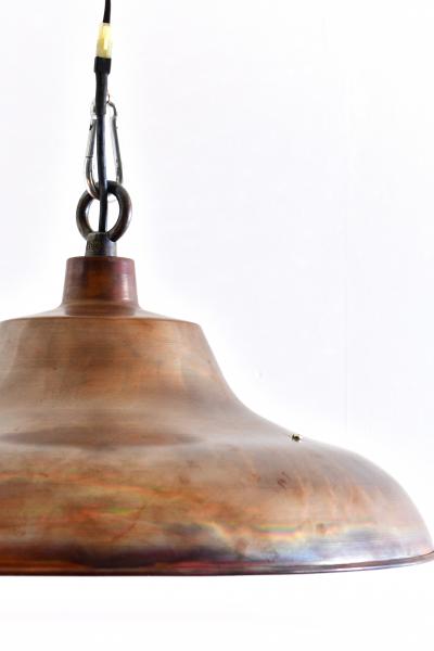 Sang Pil Bae Nova copper pendant with deflector