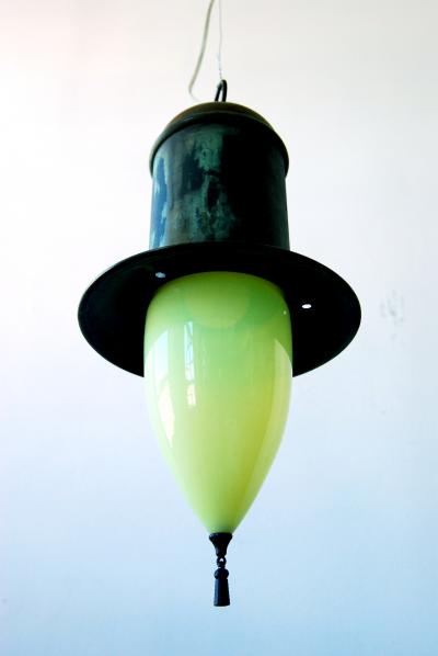 Sang Pil Bae Top hat pendant