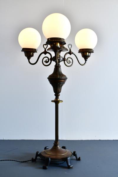 Sang Pil Bae Welsbach gas buffet table lamp