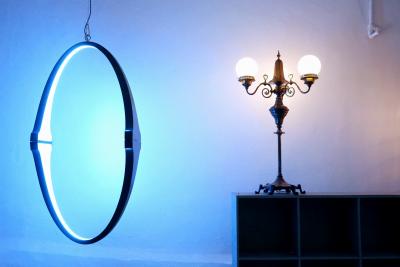 Sang Pil Bae Welsbach gas buffet table lamp