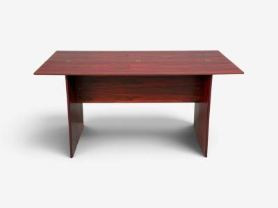 Sannemann Convertible Console or Dining Table Rosewood Brass Denmark 1970s