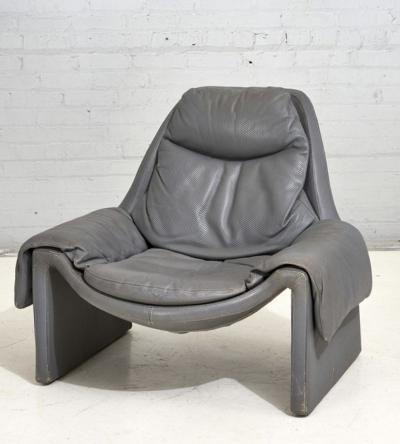 Saporiti Italia Vittorio Introini P60 Lounge Chair by Proposals Italy 1970