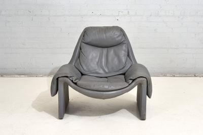 Saporiti Italia Vittorio Introini P60 Lounge Chair by Proposals Italy 1970