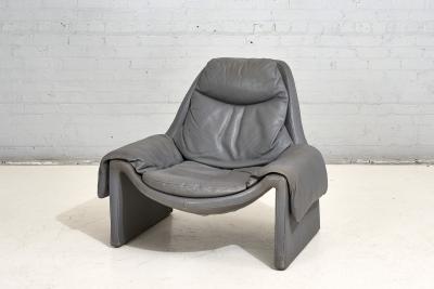 Saporiti Italia Vittorio Introini P60 Lounge Chair by Proposals Italy 1970