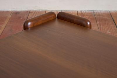 Sapporo Mobil Girgi Italian Walnut Coffee Table by Mobil Girgi
